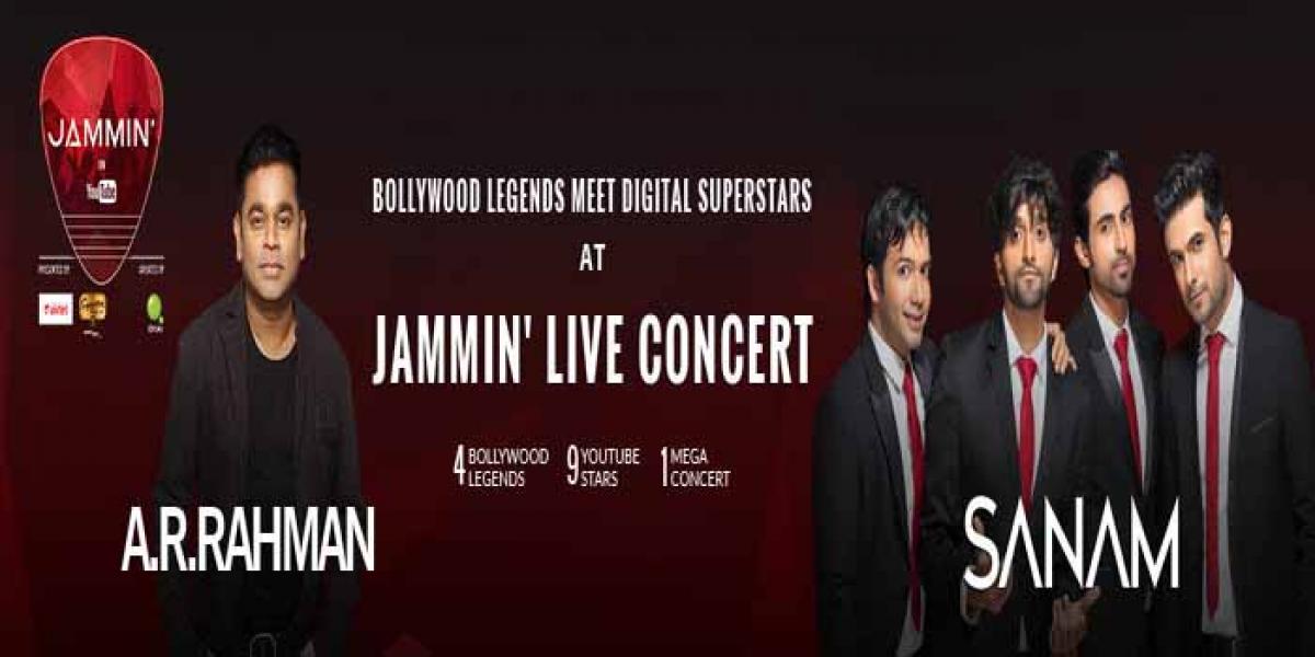 This November, witness AR Rahman perform with Bollywood composers, Youtubers at the Mega Jammin live concert